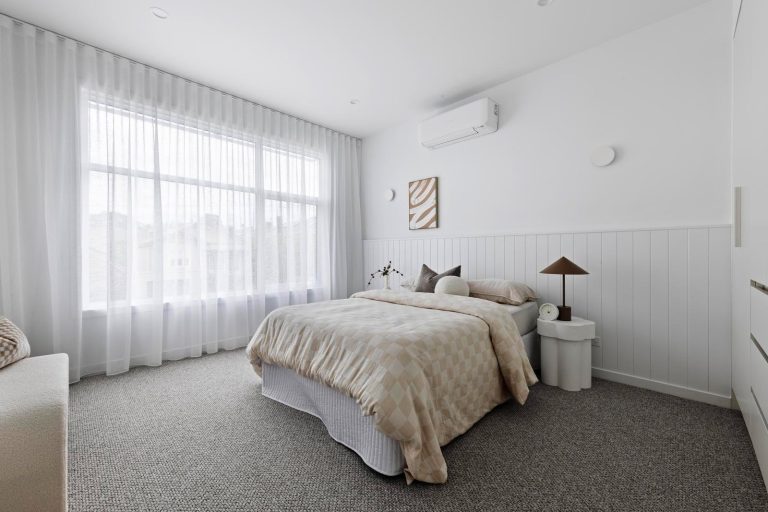 Sheer Curtain in a Bedroom
