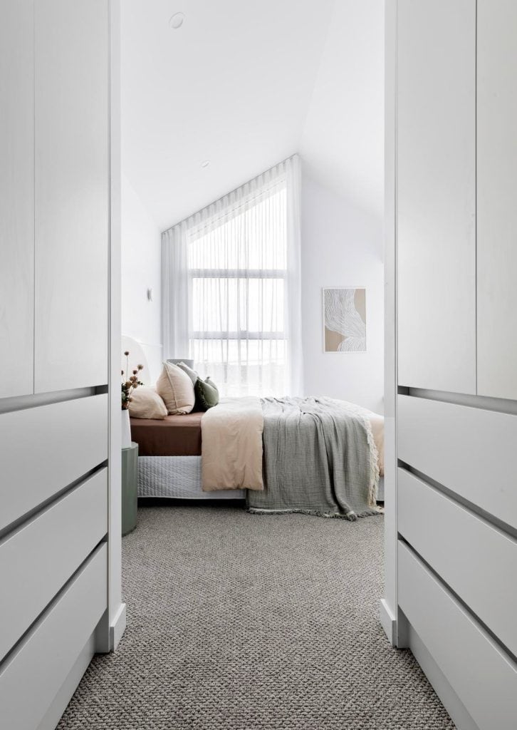 Sheer Curtain in a Bedroom