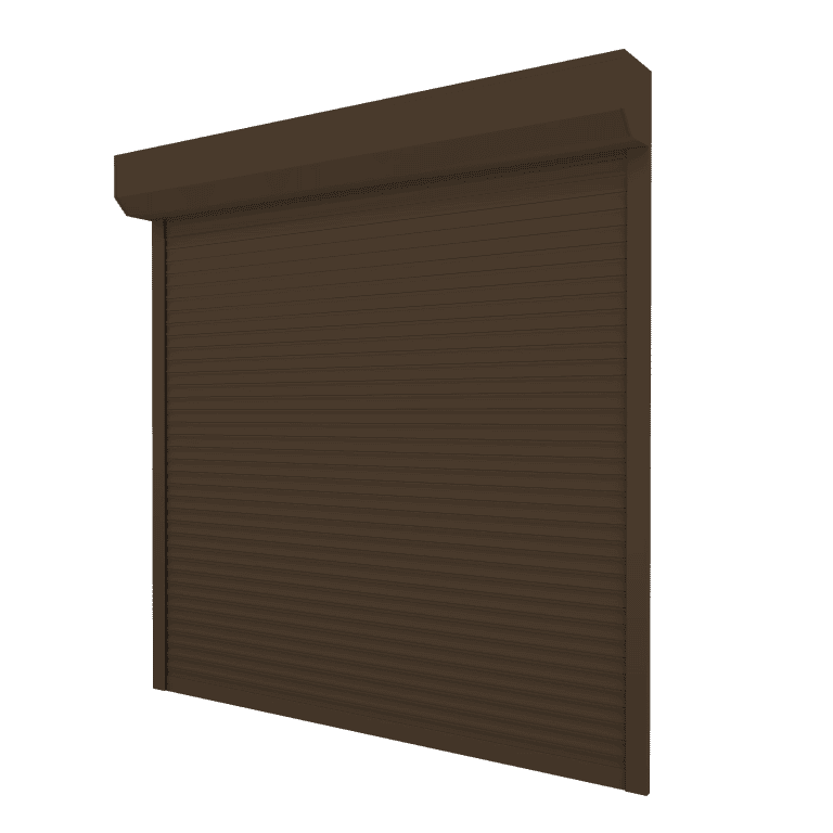 Brown Roller Shutter Colour