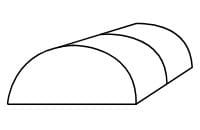 Half Moon Canopy (welded)