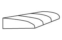 Victorian Bull Nose Canopy